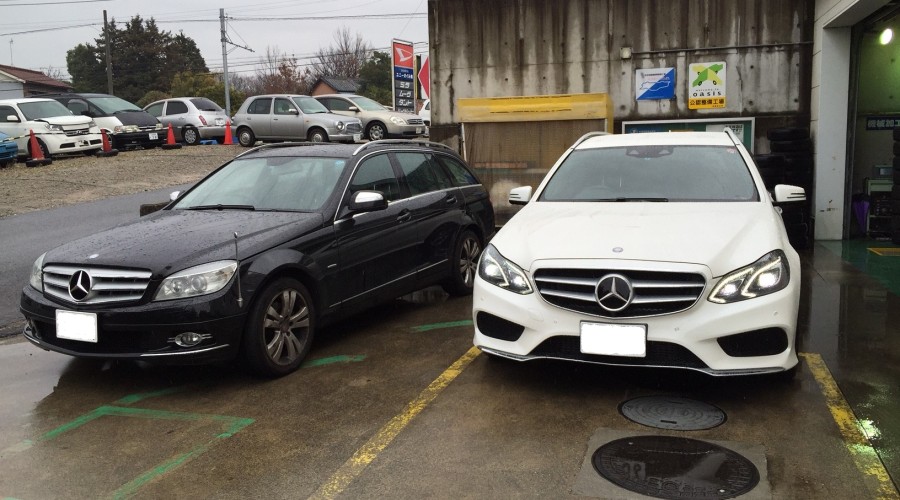 ベンツＥクラスワゴン、納車！